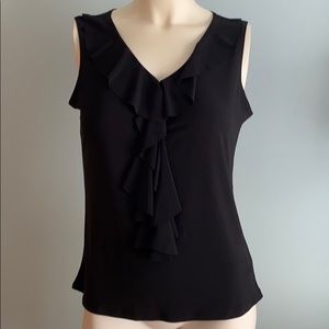 EUC Petite Black Sleeveless Top